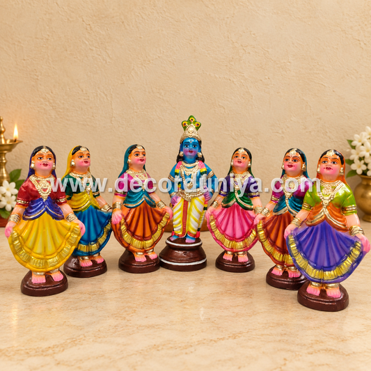 Krishna Gopika Set - TK54