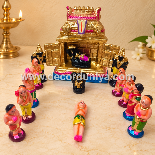 Sorgavasal Set | Decor Duniya Golu Doll | Navaratri Golu Dolls - TK75