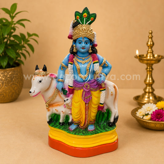 Cow Krishna 18 inches - TK759