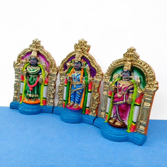 Thiruvudai Amman, Vadivudai Amman and Kodiyidai Amman Set | Amman Set - TK805