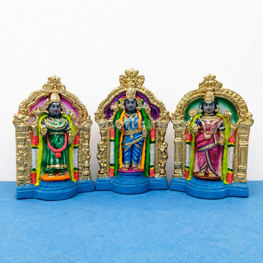 Thiruvudai Amman, Vadivudai Amman and Kodiyidai Amman Set | Amman Set - TK805