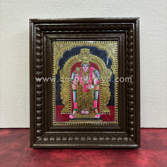Tanjore Painting | Murugar | Chettinad Frame | - Gold Foil  - TPM153