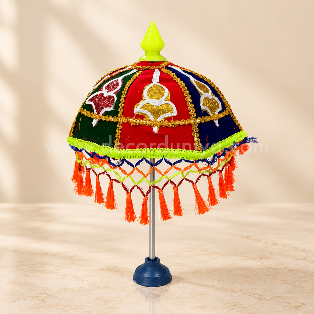Decorative Handmade Vinayagar Ganesha Umbrella for Decoration - U3