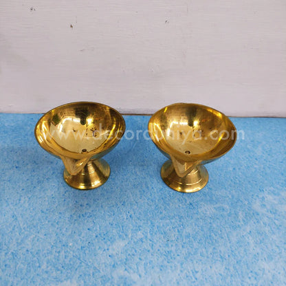 Karthigai Deepam - Vilakku Combo - Brass Diya Gift Box - VC1 - set of 27 lamps