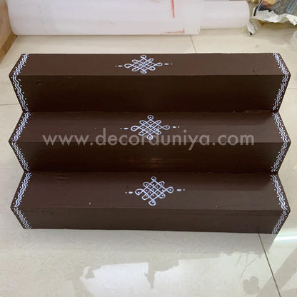 3 Step | Golu Padi | Vigraham Stand | Fixed Model | - VS01