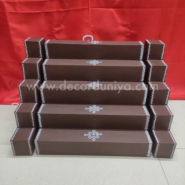 5 Step - Golu Padi - Vigraham Stand with 5 Step Diya Padi - VS21