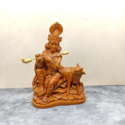 Krishna with cow - KCH01
