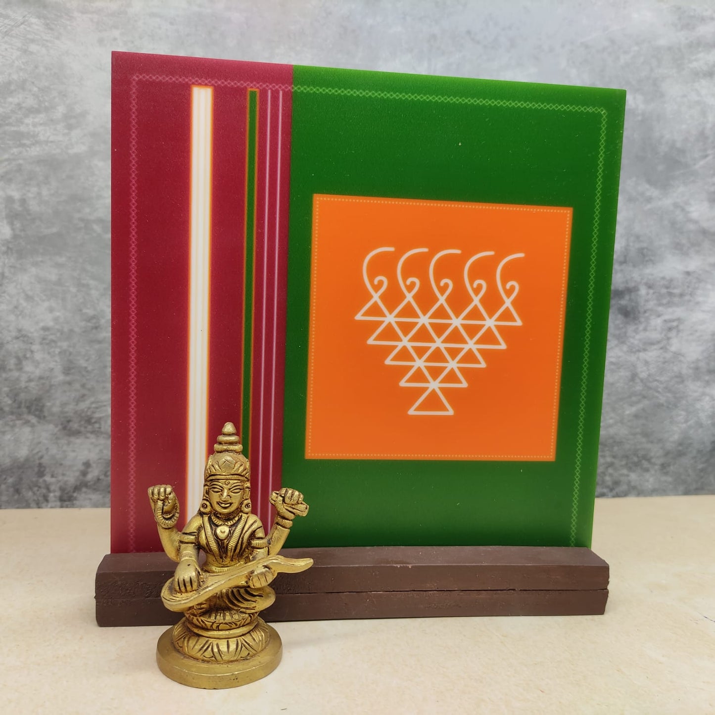 Saraswathi & Kolam Stand - SK4