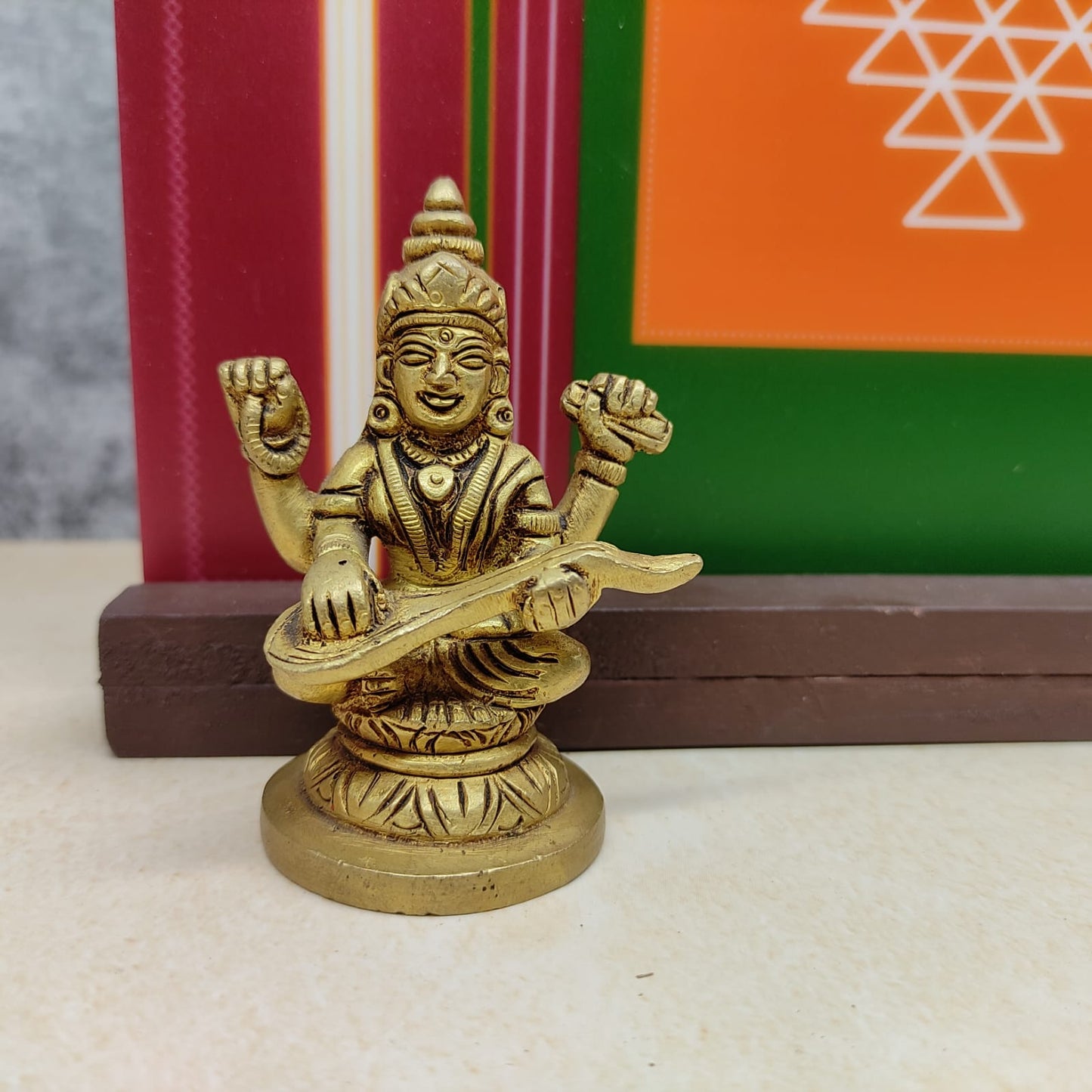 Saraswathi & Kolam Stand - SK4