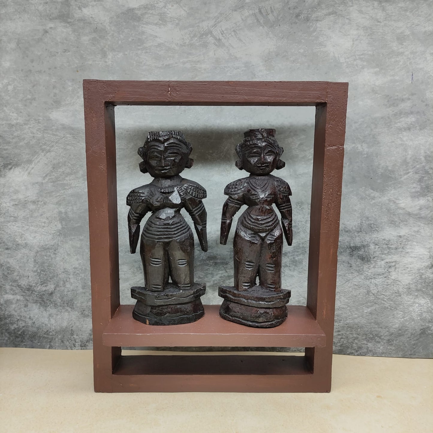 Marapachi Dolls on the wooden Frame - MD01