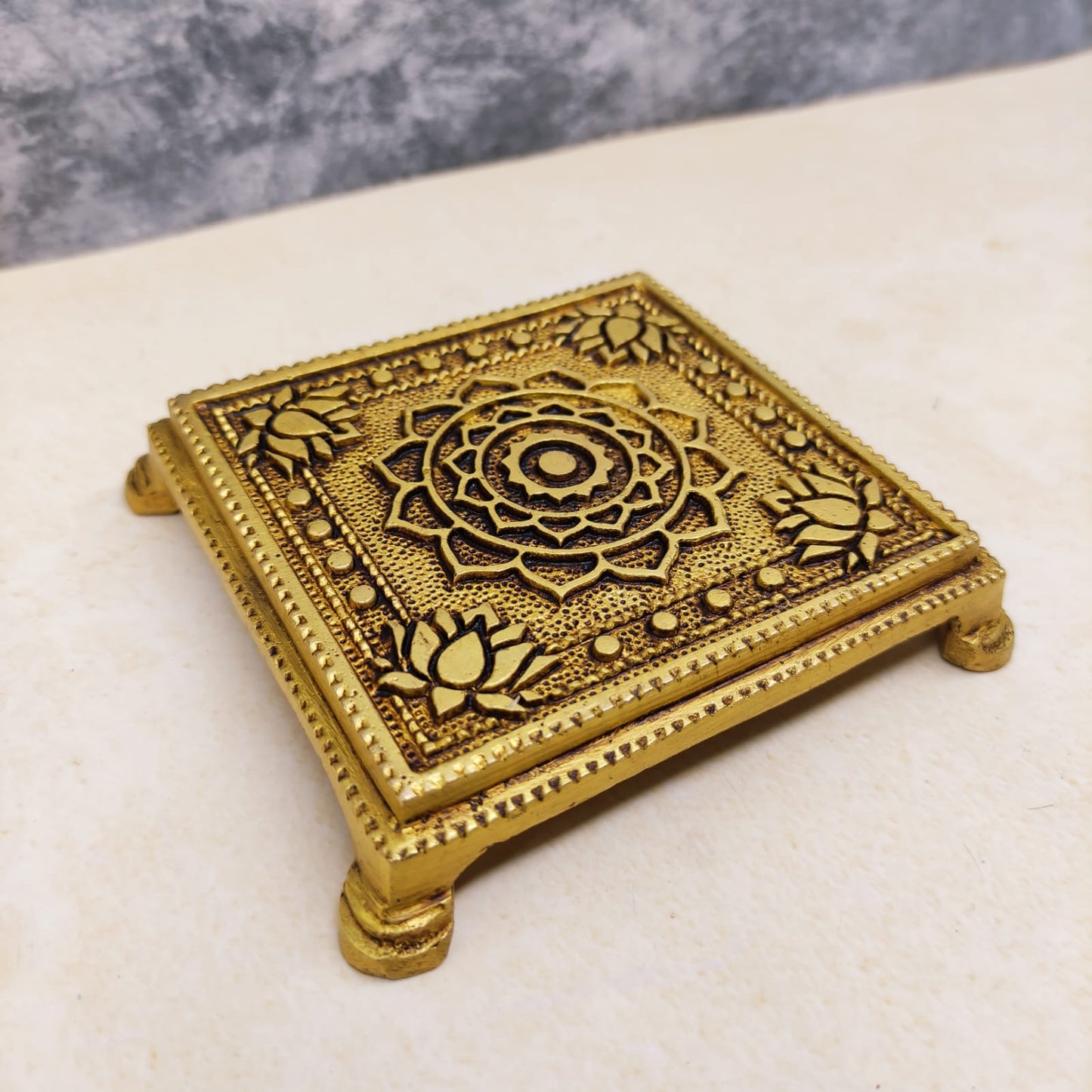 Brass Peetam, Stand, Base for Diety  - SRP1-C
