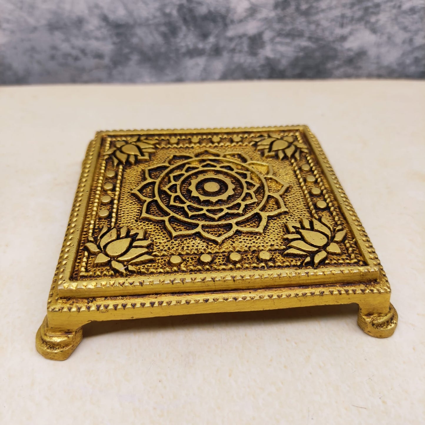 Brass Peetam, Stand, Base for Diety  - SRP1-C