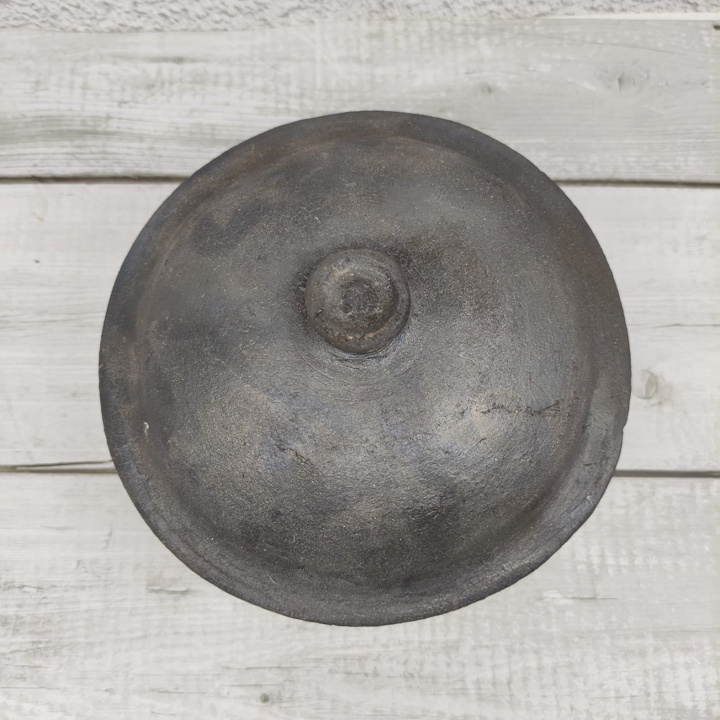 Black Pot with Lid - OCB27-c