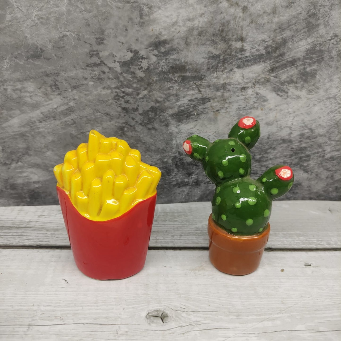 Salt and Pepper, Fries and Cactus Set - BC02