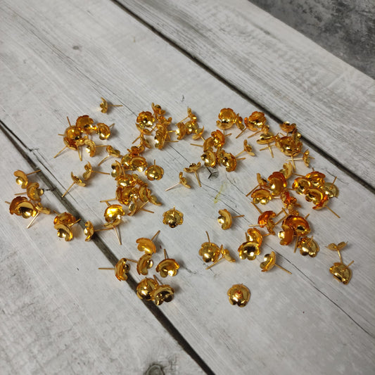 108 Gold Pooja Flowers | Lotus Flower Archana Gold - AF1-c