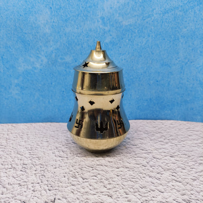 Brass Camphor Diya Diffuser - SB5-c