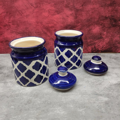 Ceramic Jar - Set of 2 Pcs- CJ2
