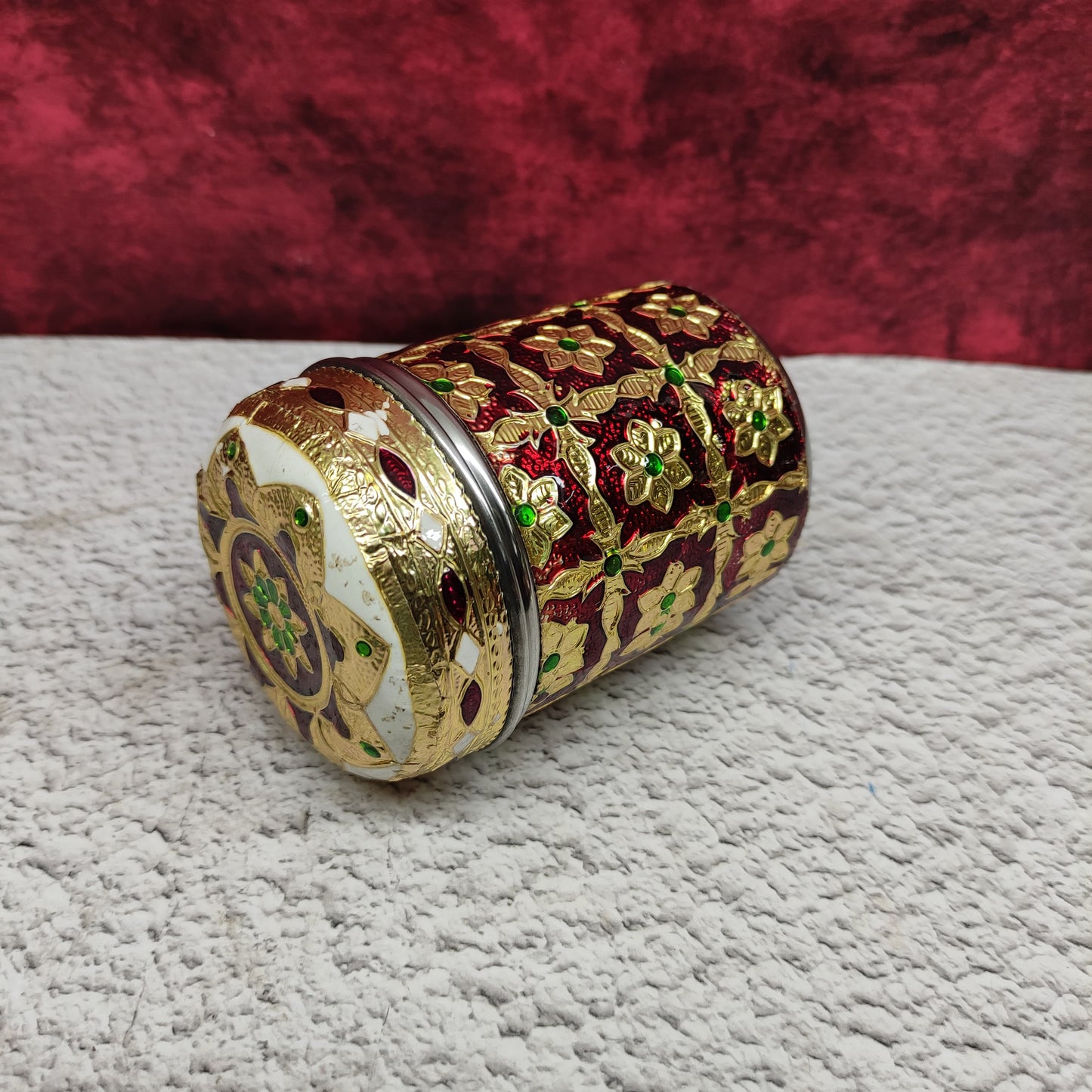Meenakari Container - MKB3