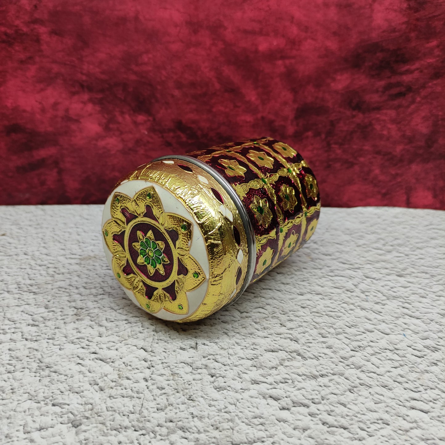 Meenakari Container - MKB4