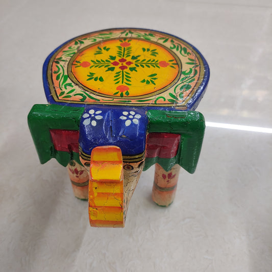 Handcrafted Wooden Elephant Stand - ES11