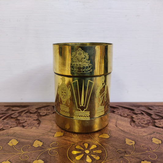 Shankh Chakra Engraved Padi - SCE01