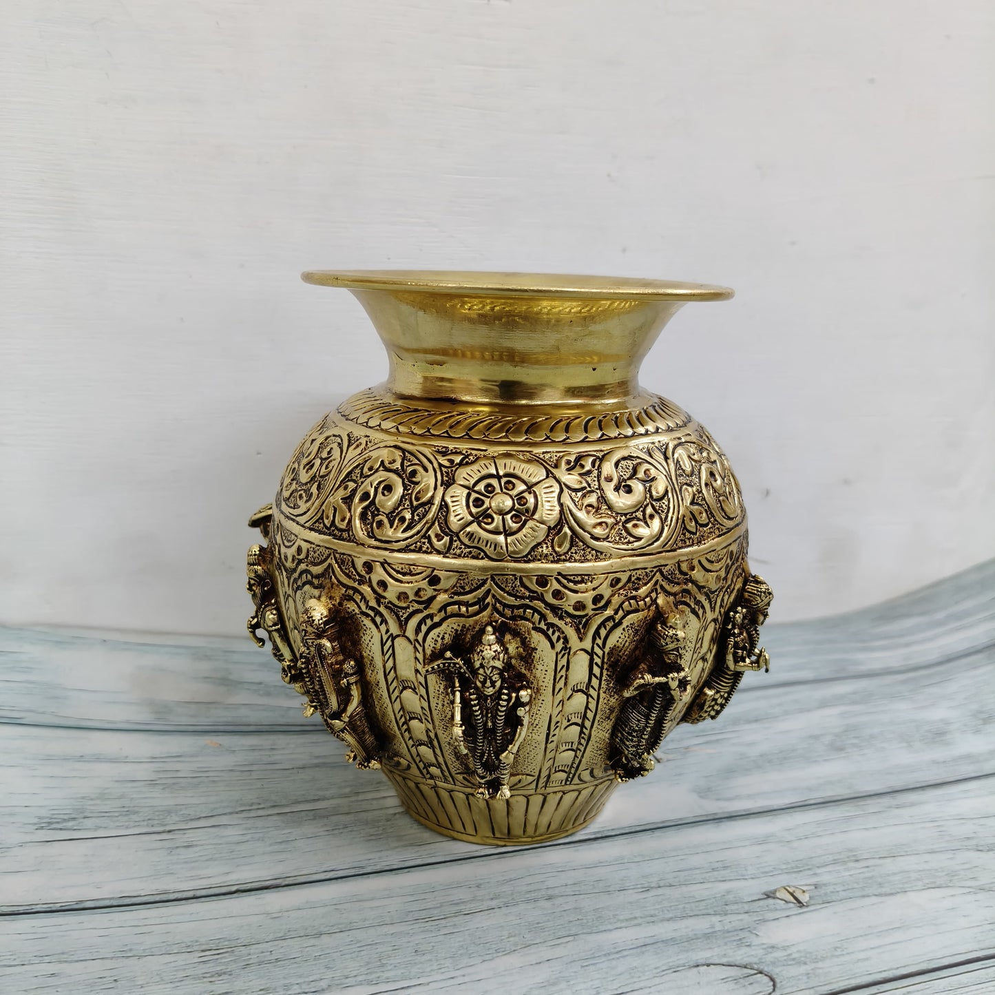 Brass Ashtalakshmi Kalasam | Ashtalakshmi Kodam | Ashtalakshmi Lota - AL2