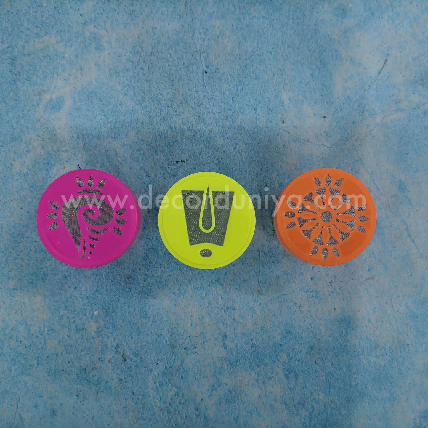 Kolam Box Stencil - JA103