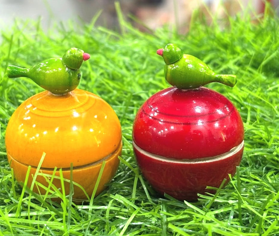 Bird Kum Kum Holder (Pair) - KT104