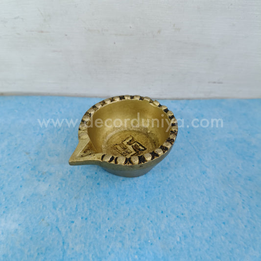 Brass Diya - Vilakku for Pooja - RJ0113