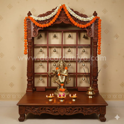 Pooja Backdrop Stand | Standalone Backdrop - BFS06