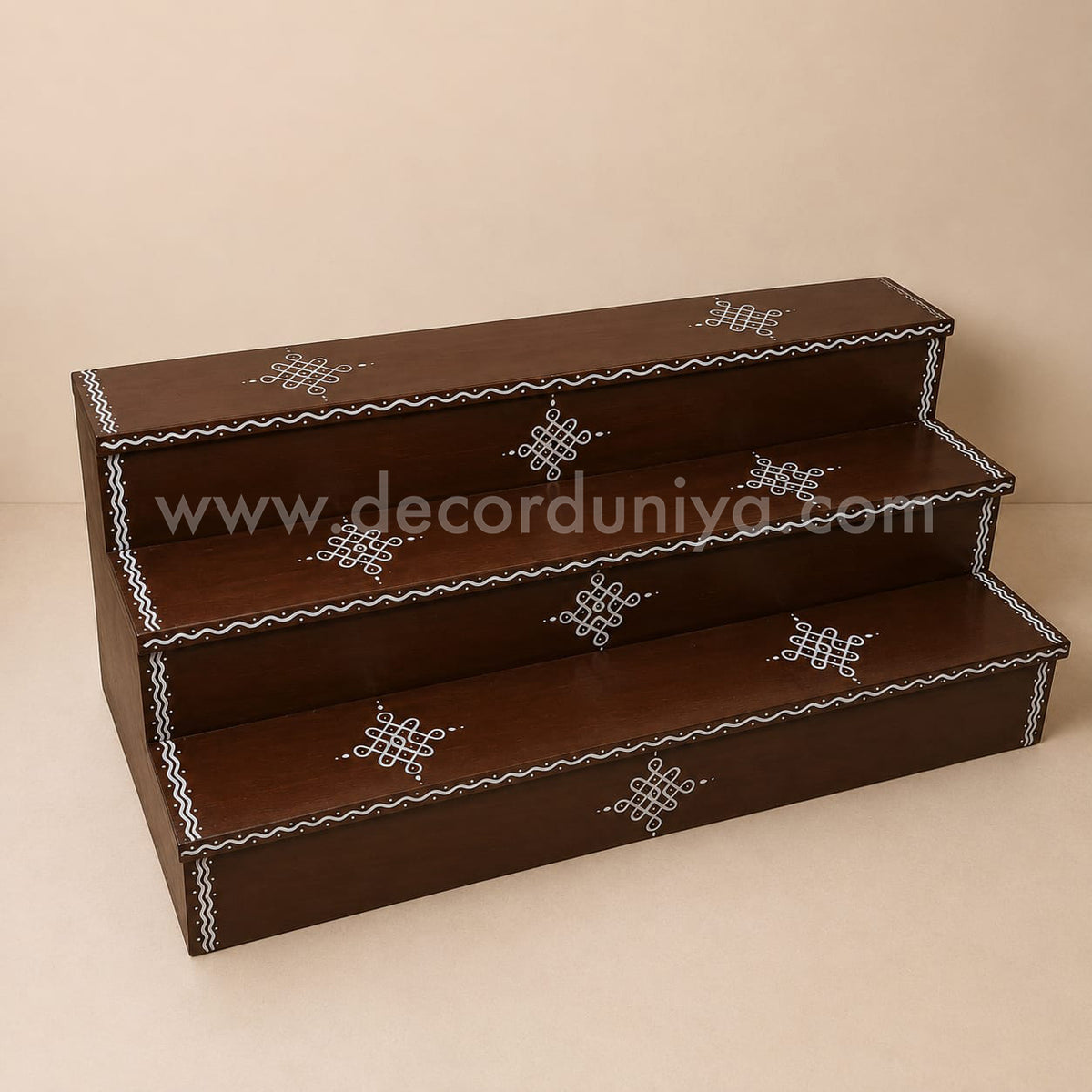 3 Step - Golu Padi - Vigraham Stand | 24 inches Width | Golu Padi - VS31