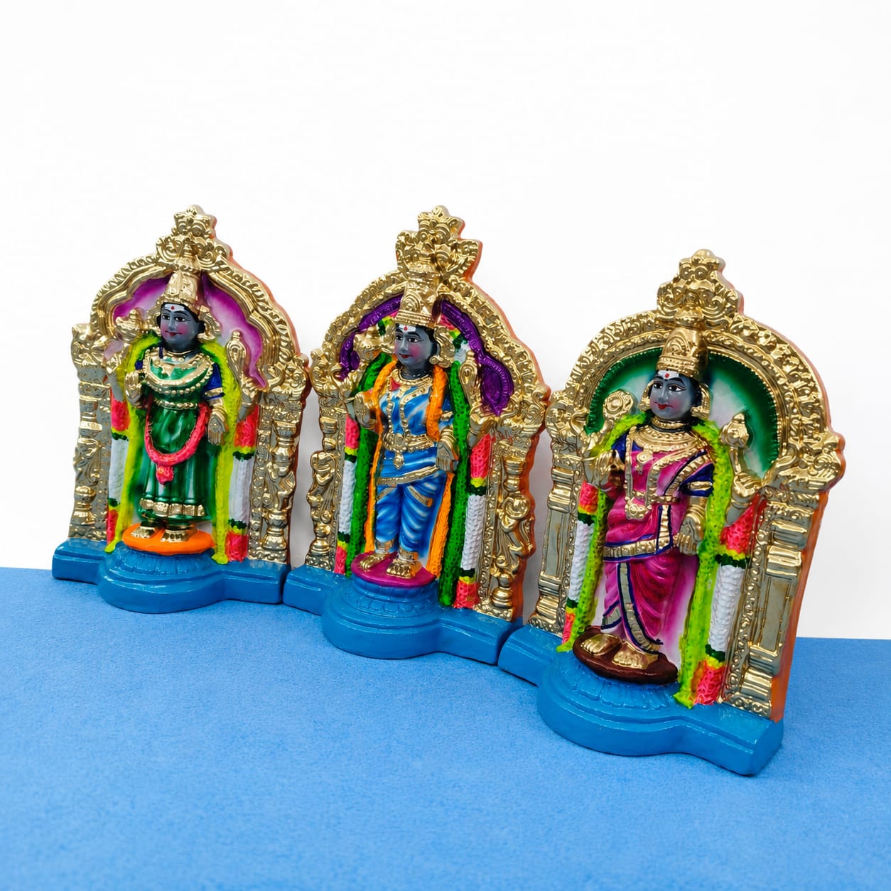 Thiruvudai Amman, Vadivudai Amman and Kodiyidai Amman Set | Amman Set - TK805