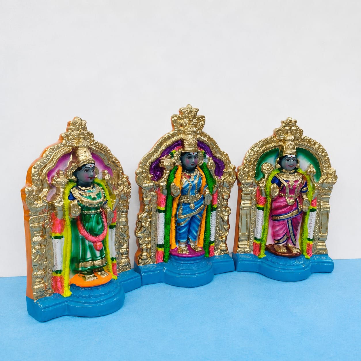 Thiruvudai Amman, Vadivudai Amman and Kodiyidai Amman Set | Amman Set - TK805